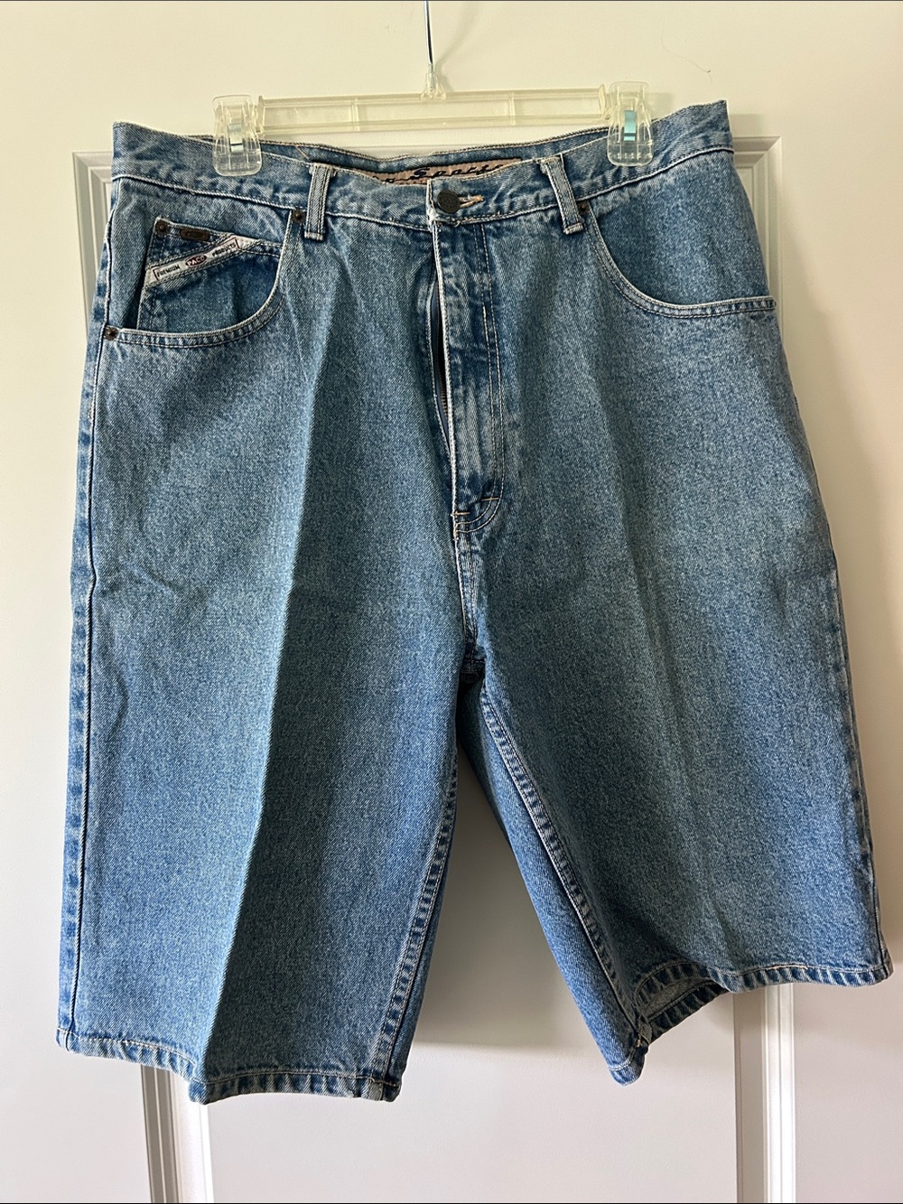 Paco Sports Vintage Classic Blue Denim Jean Shorts - Casual Men's Cut
